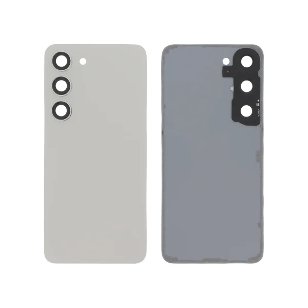 Tampa Traseira Creme para Samsung Galaxy S23