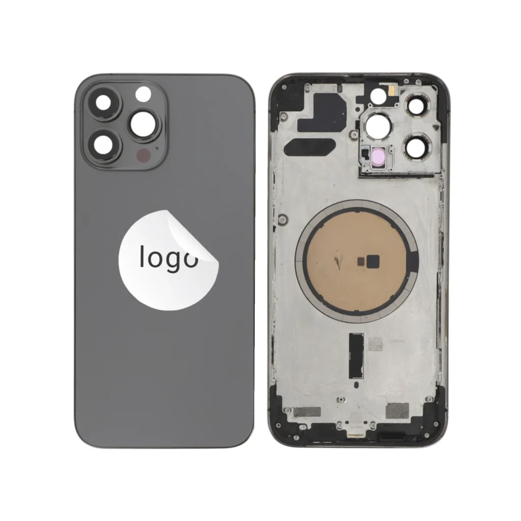 Tampa Traseira Frame completa Grafite para iPhone 13 Pro Max - Retirado