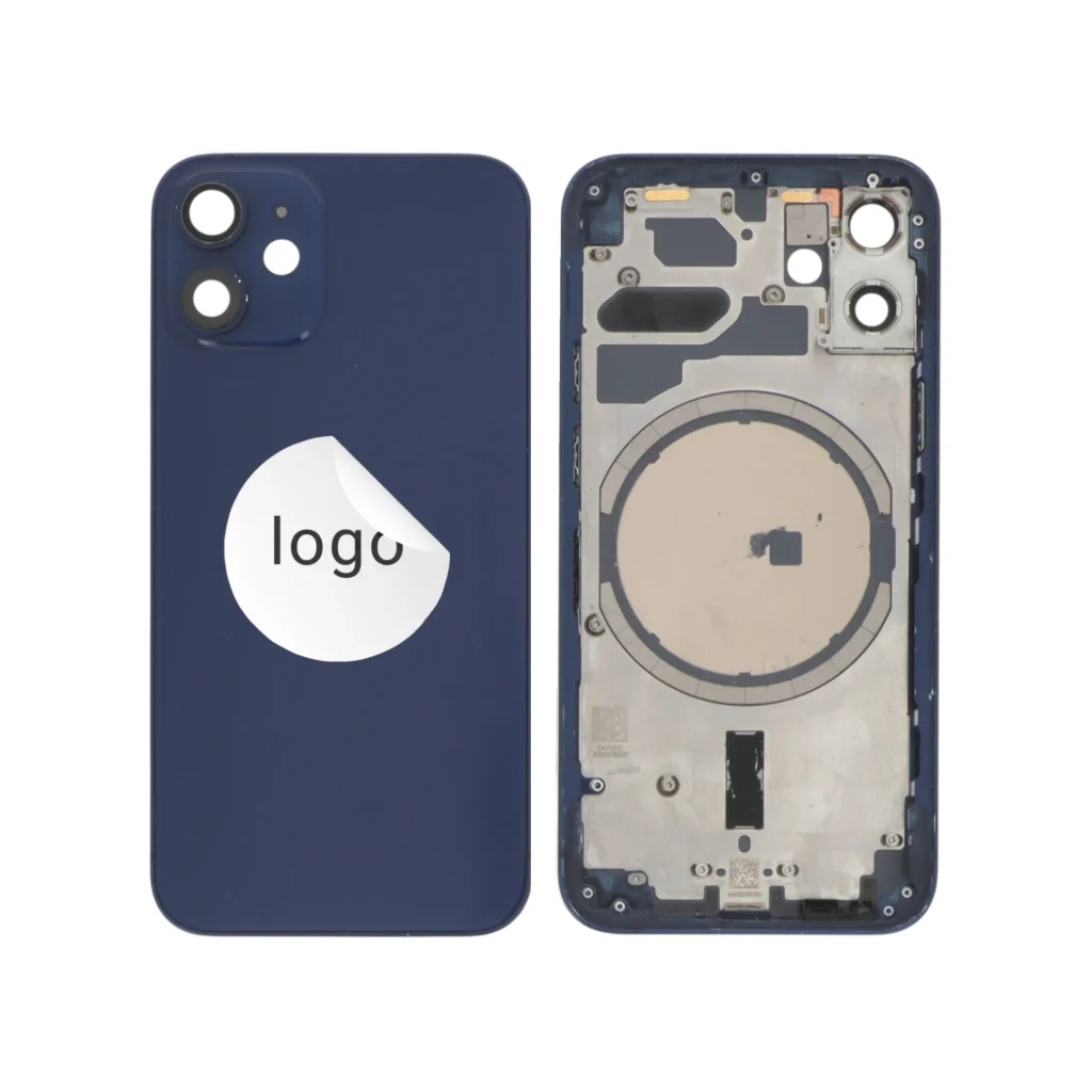 Tampa Traseira Frame completa para iPhone 12 mini - Azul - Retirado