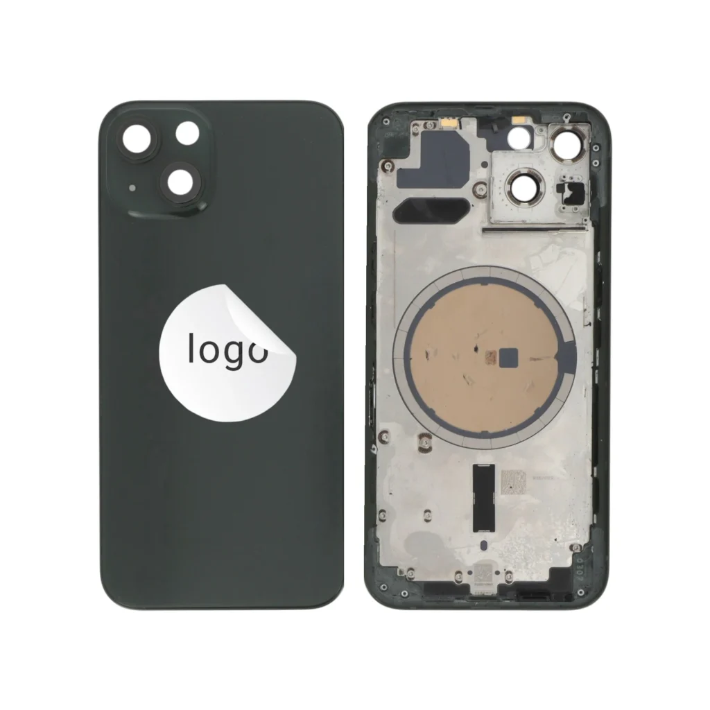 Tampa Traseira Frame Completa Verde para iPhone 13 - Retirado