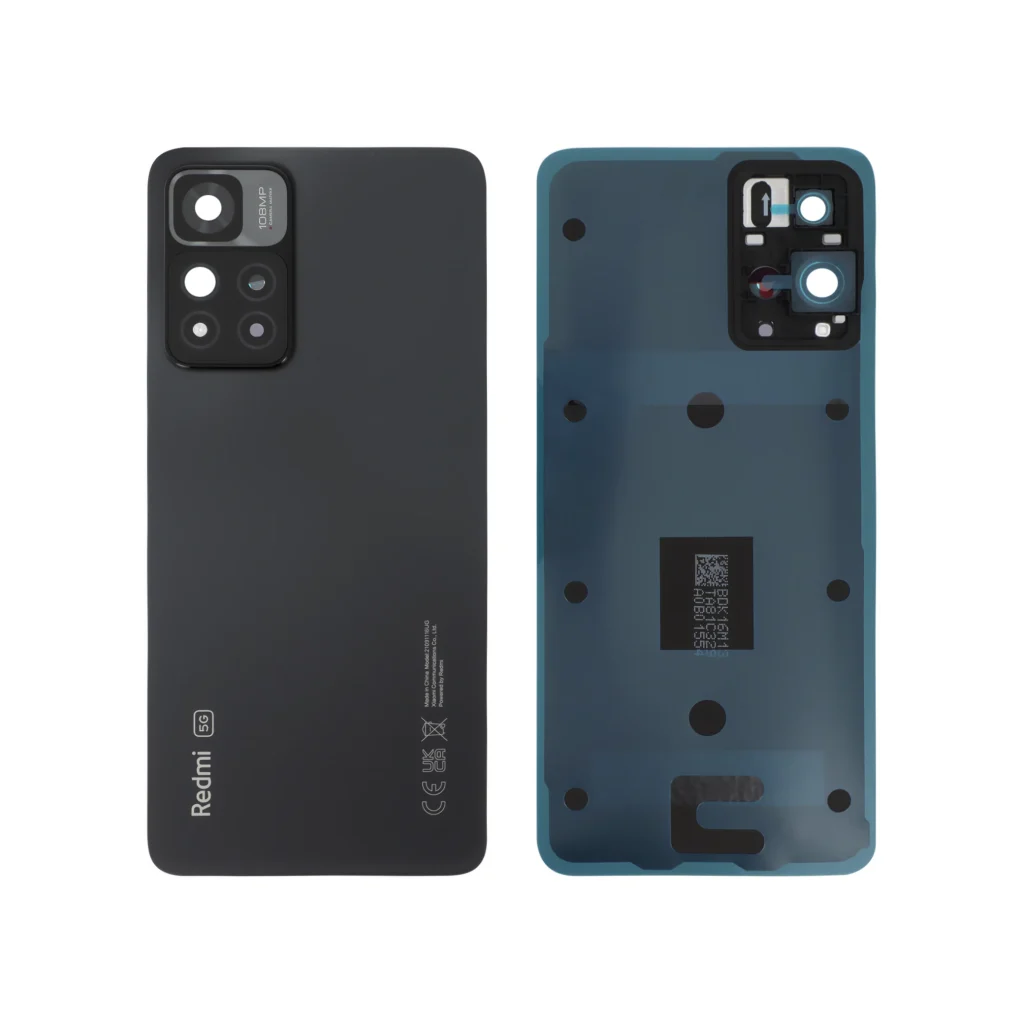 Tampa Traseira Grafite Cinzenta para Xiaomi Redmi Note 11 Pro+ 5G (SERVICE PACK)