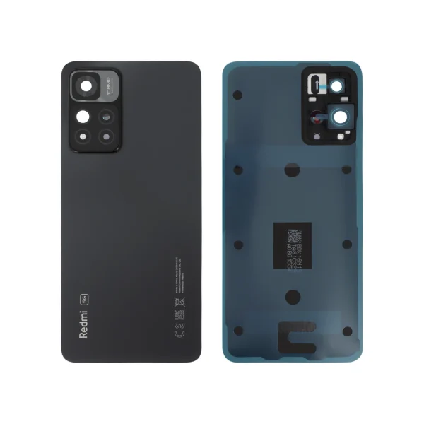 Tampa Traseira Grafite Cinzenta para Xiaomi Redmi Note 11 Pro+ 5G (SERVICE PACK)