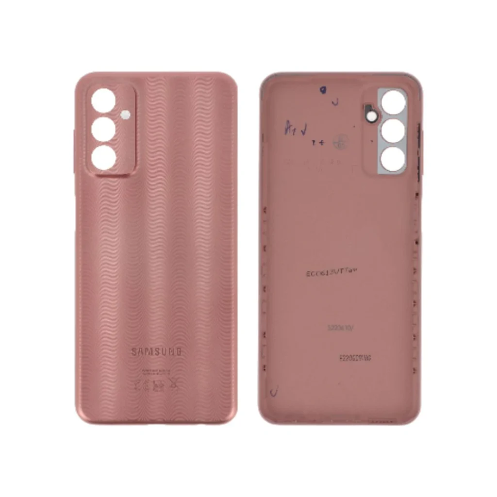 Tampa Traseira Laranja para Samsung Galaxy M13 (M135F) (SERVICE PACK)