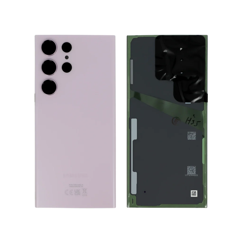 Tampa Traseira Lavanda para Samsung Galaxy S23 Ultra (SERVICE PACK)