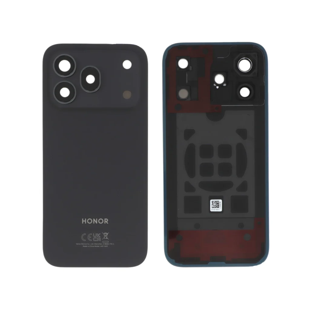 Tampa Traseira para Honor 600 Pro Preta (SERVICE PACK)