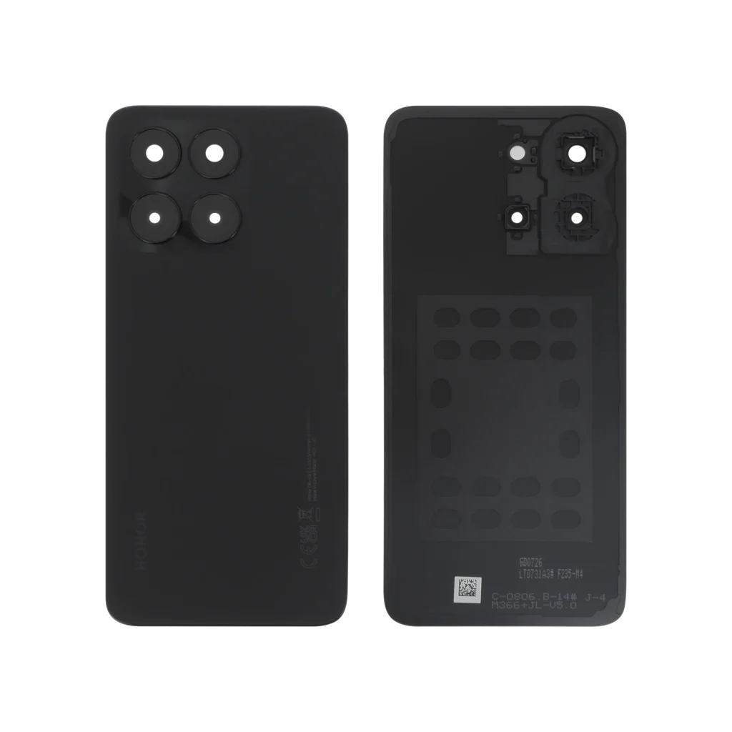 Tampa Traseira para Honor X6A Preta (SERVICE PACK)