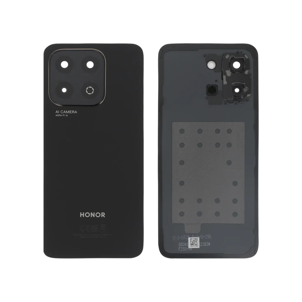 Tampa Traseira para Honor X6B - Preta (SERVICE PACK)