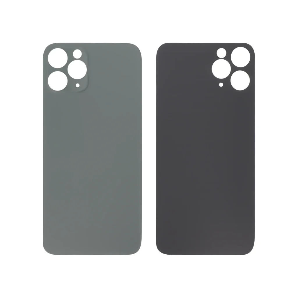 Tampa Traseira para iPhone 11 Pro - Verde (Orifício Grande, Sem Logótipo)