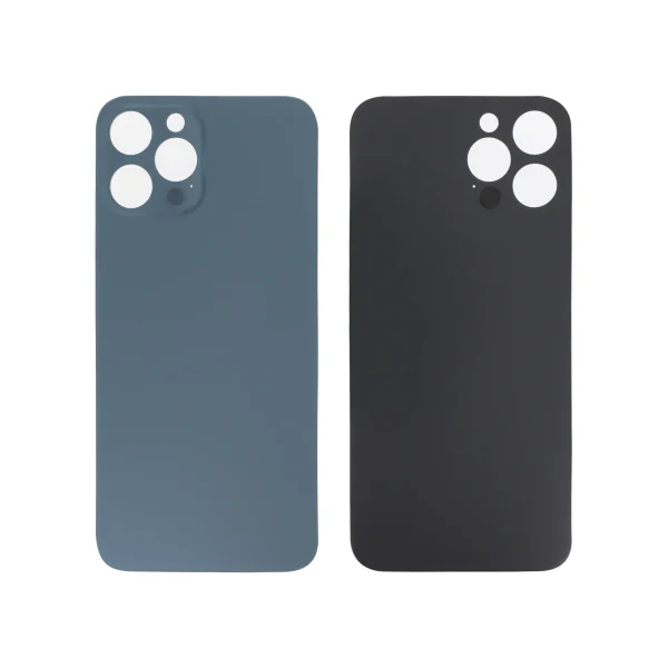 Tampa Traseira para iPhone 12 Pro Max Azul (Orifício Grande)