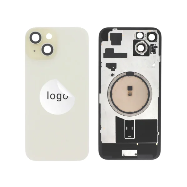 Tampa Traseira para iPhone 15 Plus - Amarela (Retirado)