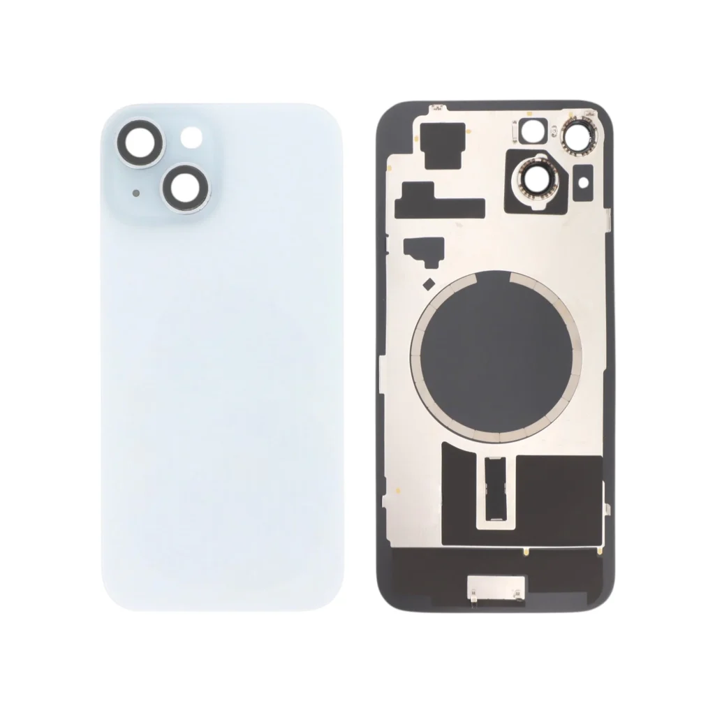 Tampa Traseira para iPhone 15 Plus Azul (com MagSafe)