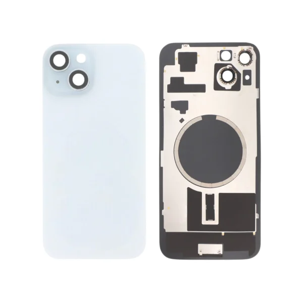 Tampa Traseira para iPhone 15 Plus Azul (com MagSafe)