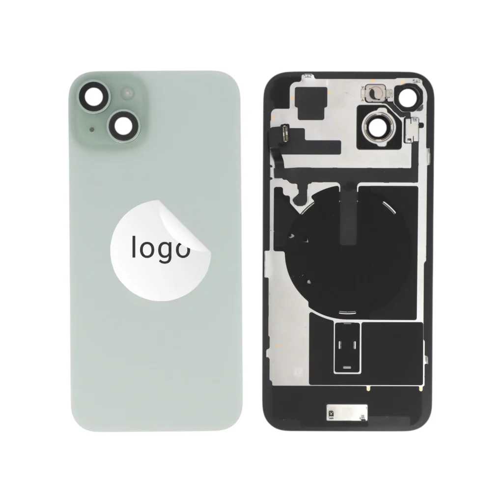 Tampa Traseira para iPhone 15 Plus Verde - Retirado