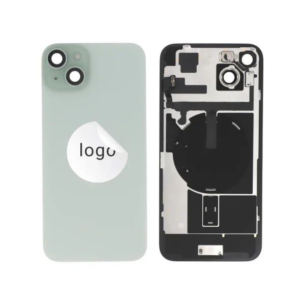 Tampa Traseira para iPhone 15 Plus Verde - Retirado
