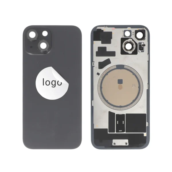 Tampa Traseira para iPhone 15 — Preta (Retirado, Retirado (Grade B))