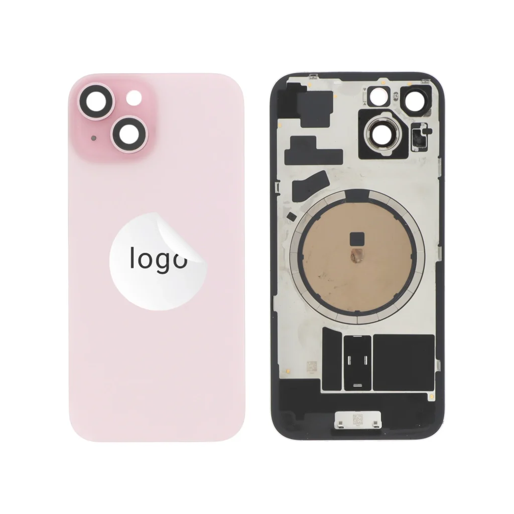 Tampa Traseira para iPhone 15 - Rosa - Retirado