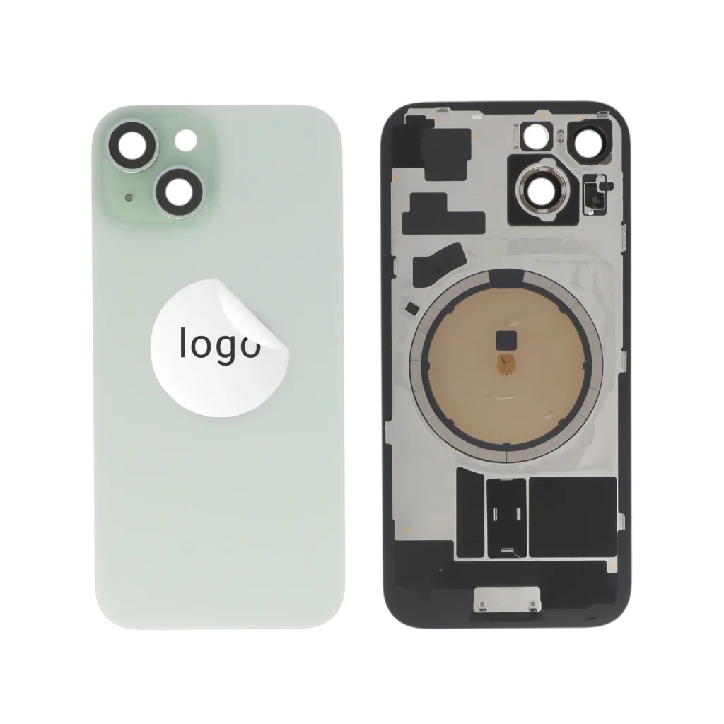 Tampa Traseira para iPhone 15 Verde - Retirado (Grade B)