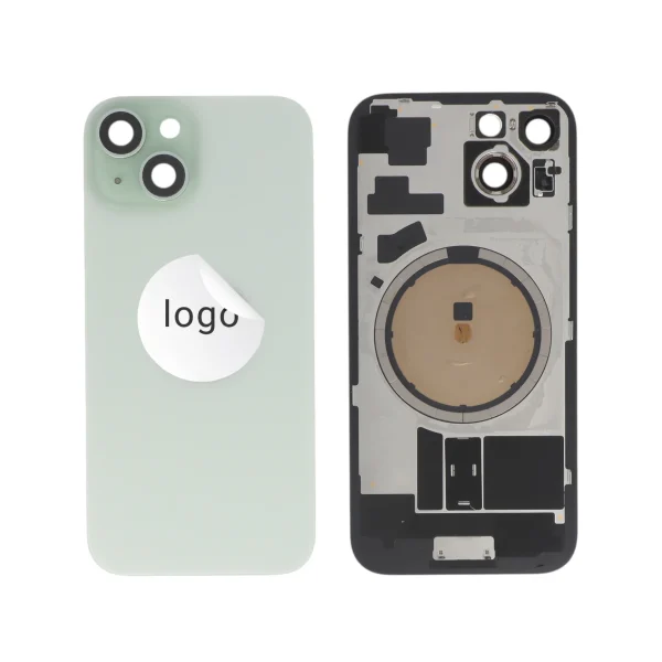 Tampa Traseira para iPhone 15 Verde - Retirado (Grade B)