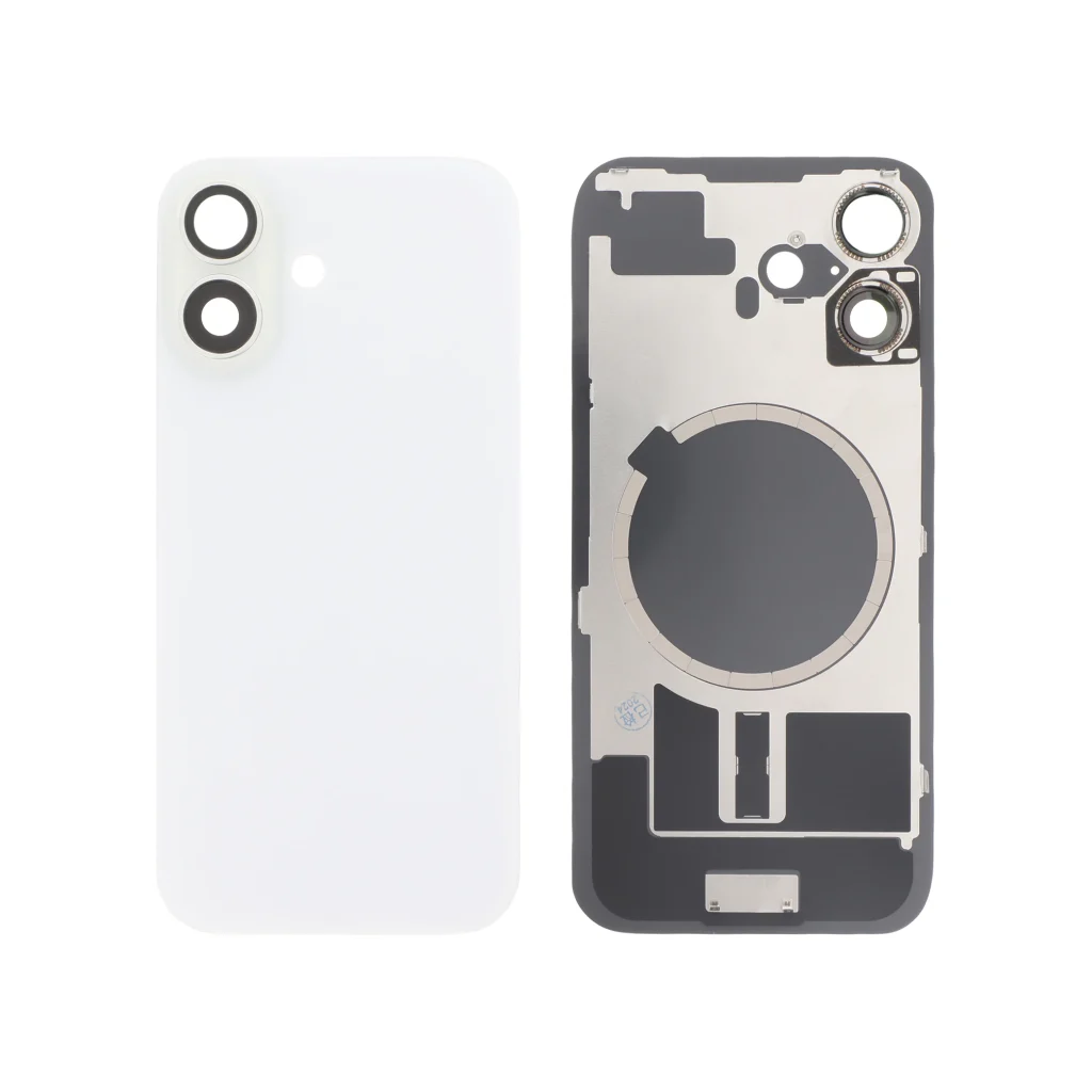 Tampa Traseira para iPhone 16 Branca (com MagSafe)