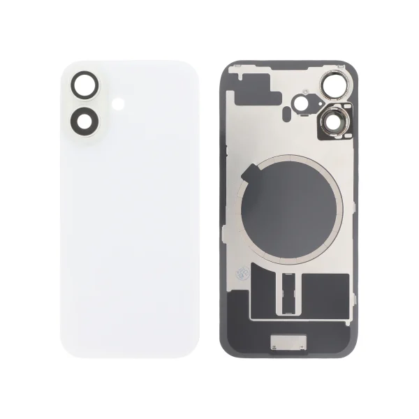 Tampa Traseira para iPhone 16 Branca (com MagSafe)