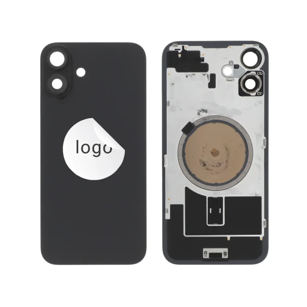 Tampa Traseira para iPhone 16 Plus - Preta, Retirado