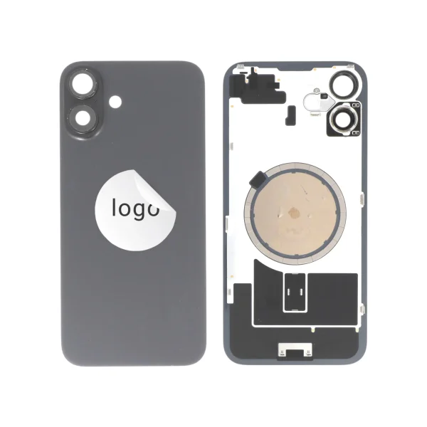 Tampa Traseira para iPhone 16 Plus Preta - Retirado