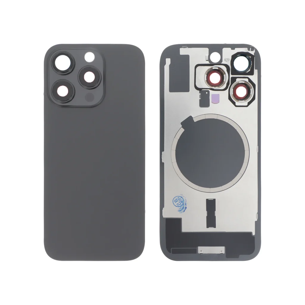 Tampa Traseira para iPhone 16 Pro Preta Titânio