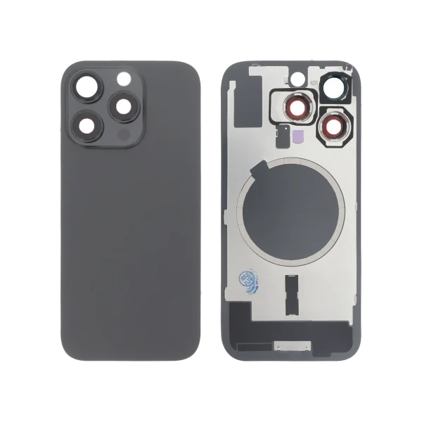 Tampa Traseira para iPhone 16 Pro Preta Titânio