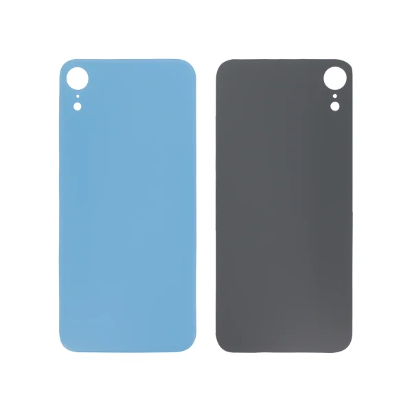 Tampa Traseira para iPhone XR Azul (Orifício Grande) Sem Logótipo