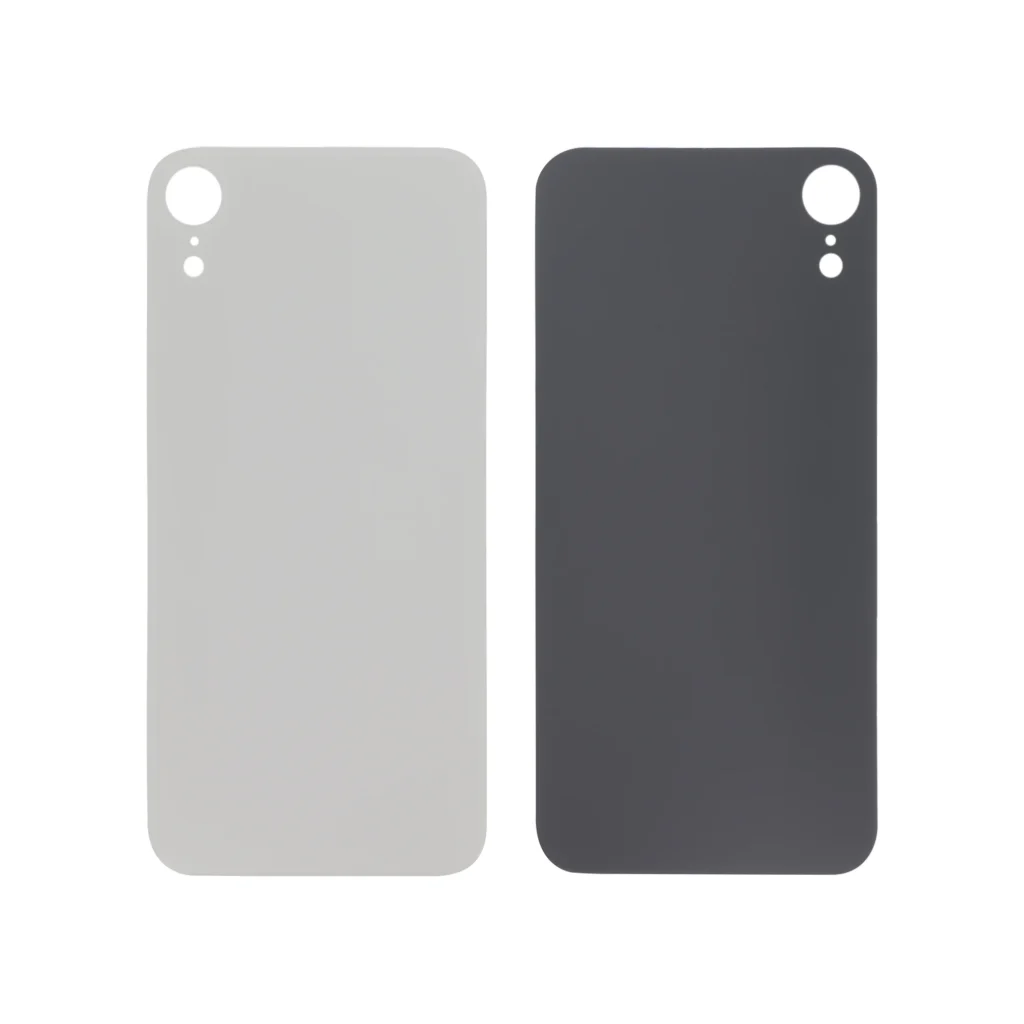 Tampa Traseira para iPhone XR Branca (Orifício Grande)