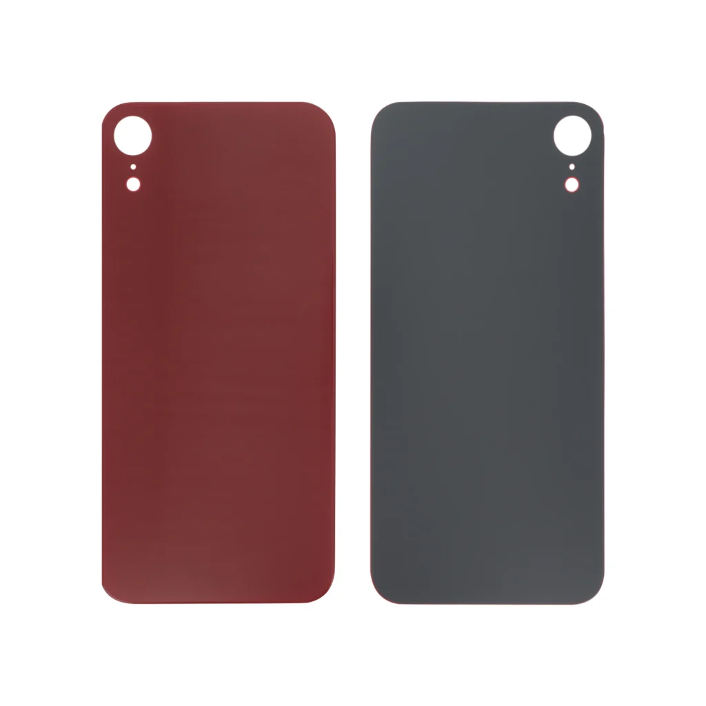 Tampa Traseira para iPhone XR Vermelha (Orifício Grande)