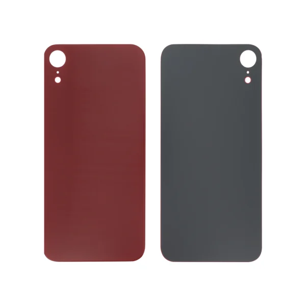 Tampa Traseira para iPhone XR Vermelha (Orifício Grande)