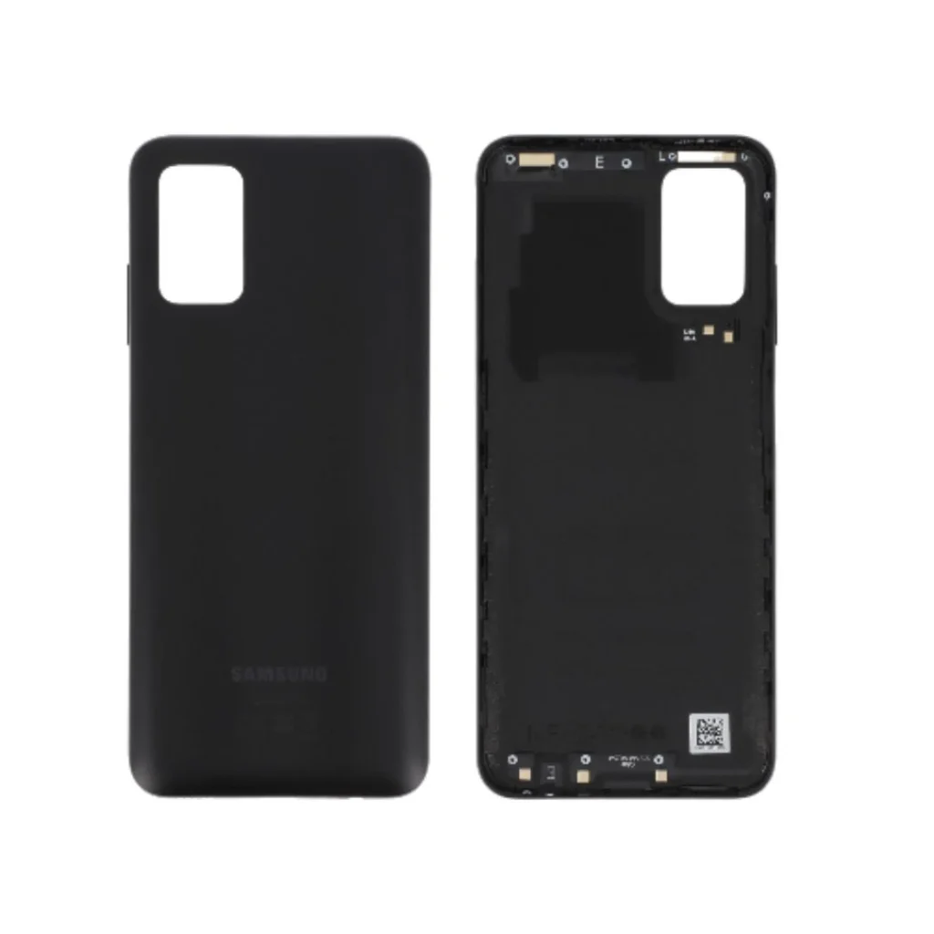 Tampa Traseira para Samsung Galaxy A03s (A037G) - Preta (SERVICE PACK)