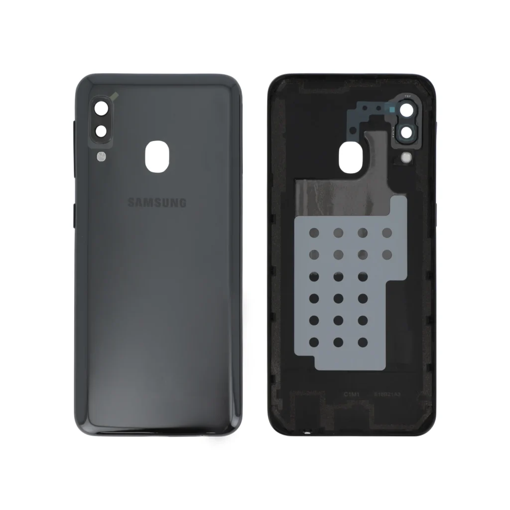 Tampa Traseira para Samsung Galaxy A20e (A202F) - Preta (SERVICE PACK)