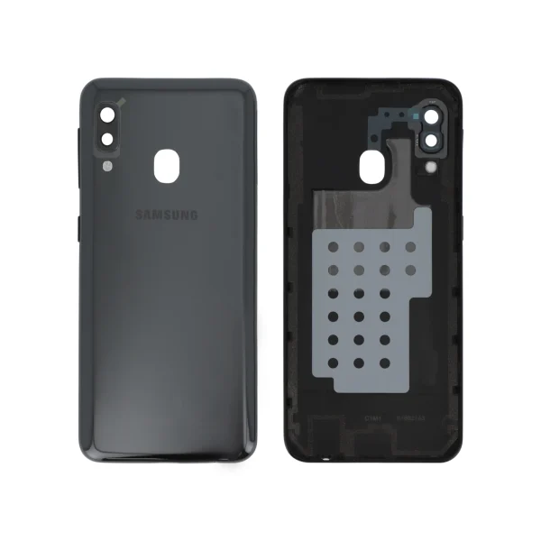 Tampa Traseira para Samsung Galaxy A20e (A202F) - Preta (SERVICE PACK)