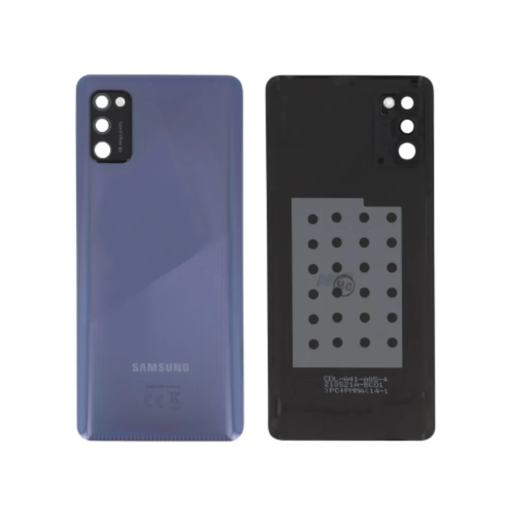 Tampa Traseira para Samsung Galaxy A41 (A415F) Azul (SERVICE PACK)
