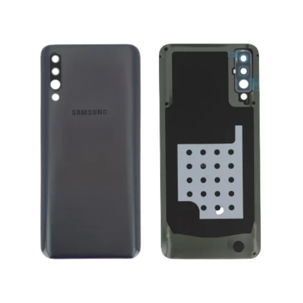 Tampa Traseira para Samsung Galaxy A50 (A505F) Preta (SERVICE PACK)