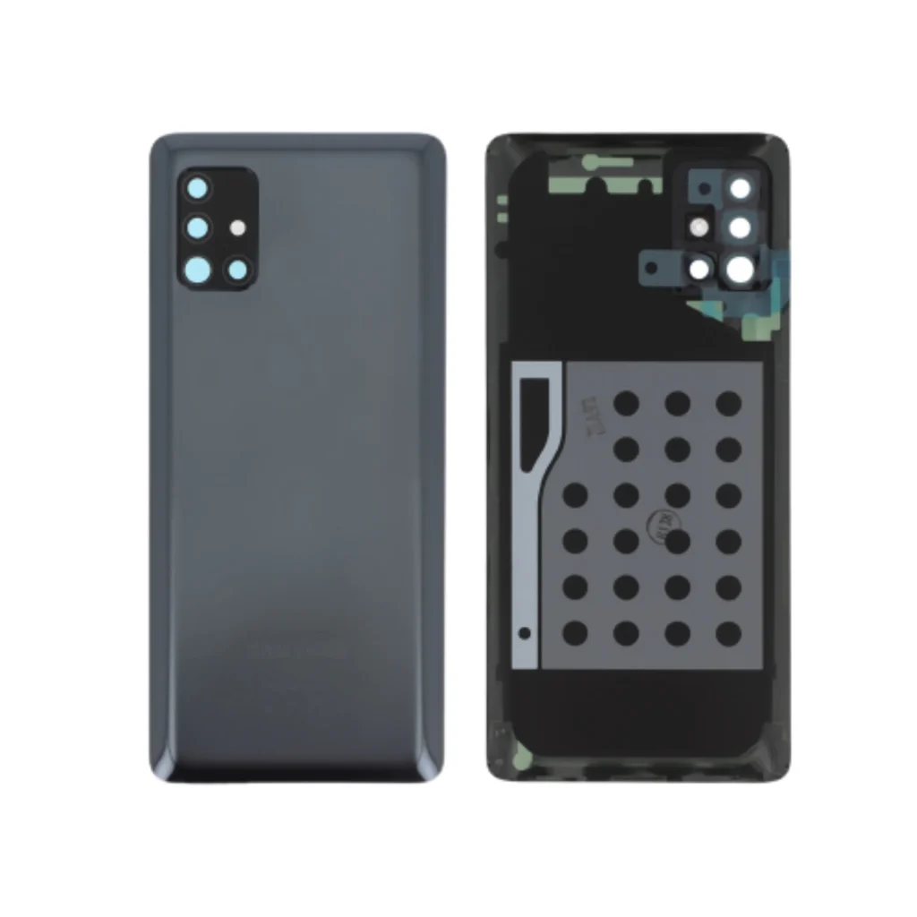 Tampa Traseira para Samsung Galaxy A51 5G (A516B) - Preta (SERVICE PACK)