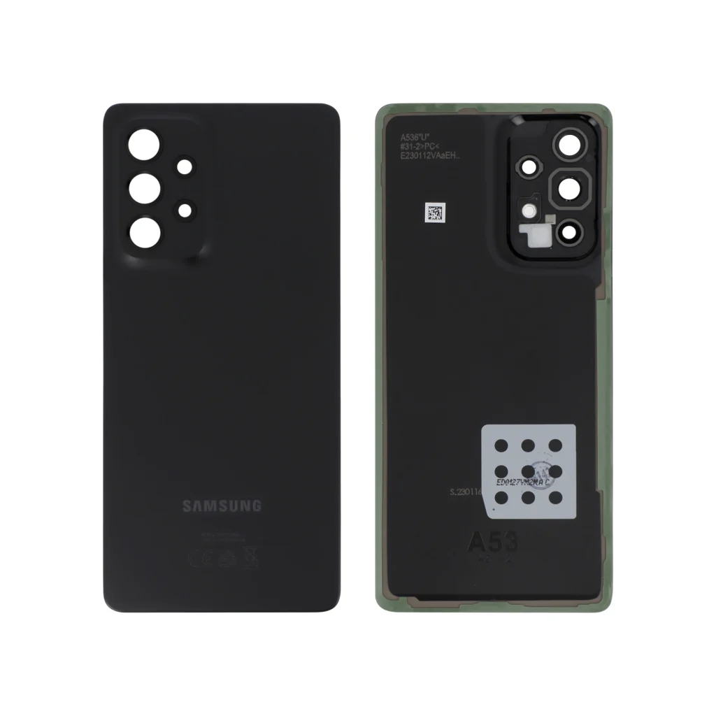 Tampa Traseira para Samsung Galaxy A53 5G (A536B) - Preta (SERVICE PACK)