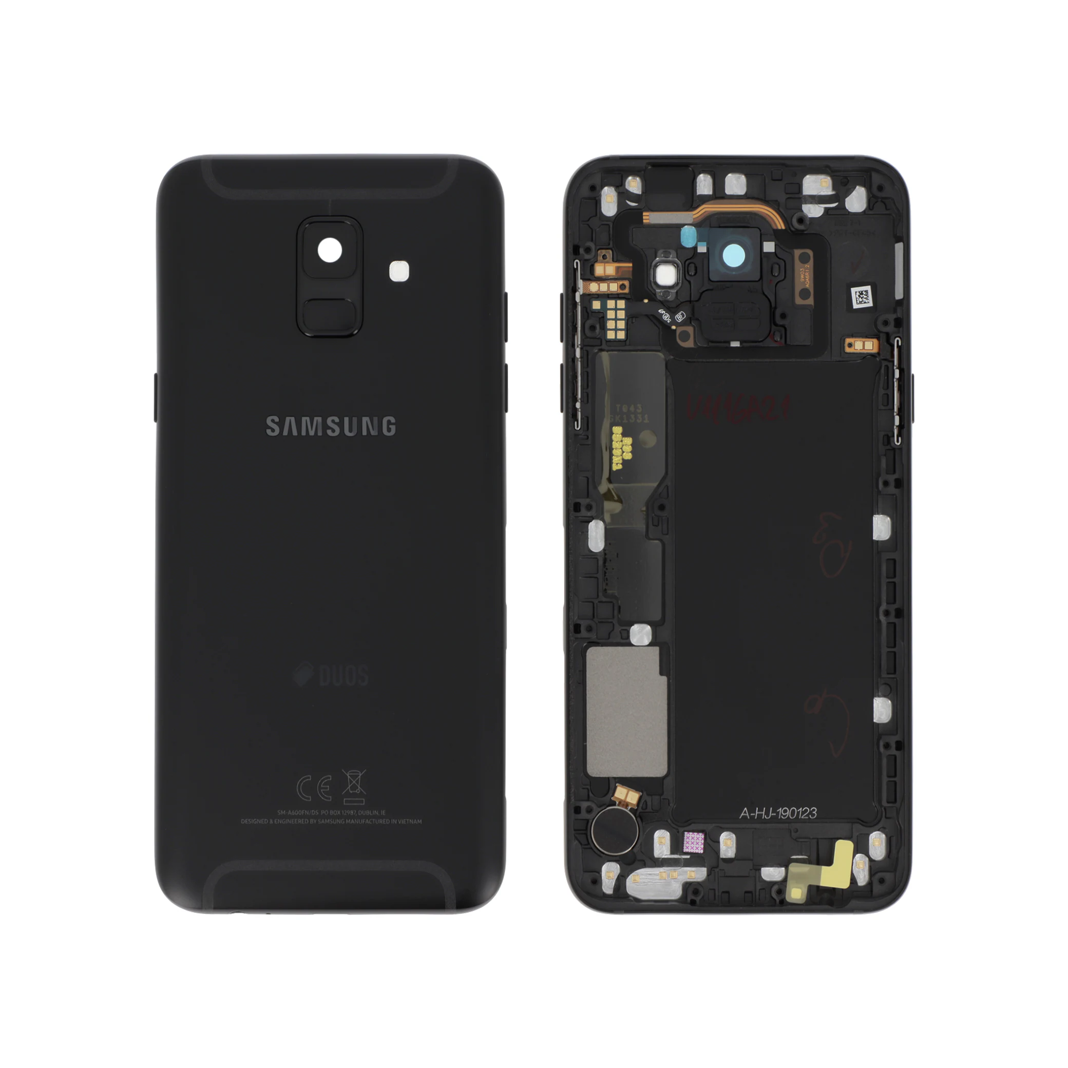 tampa-traseira-para-samsung-galaxy-a6-2018-a600f-preta-service-pack-1-2f0c03d6cc Tampa Traseira para Samsung Galaxy A6 2018 (A600F) - Preta (SERVICE PACK)