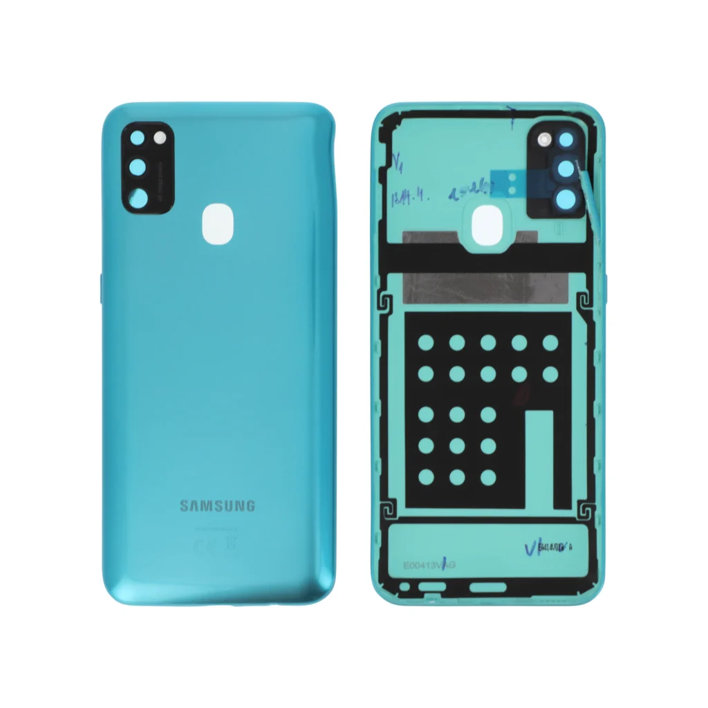 Tampa Traseira para Samsung Galaxy M21 (M215F) - Verde (SERVICE PACK)