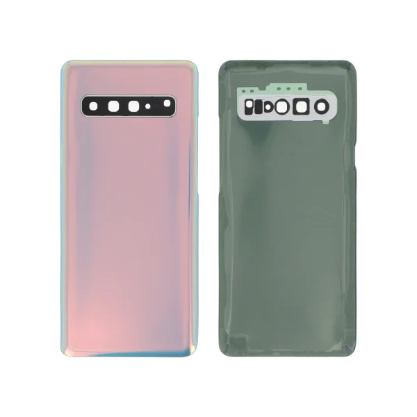 Tampa Traseira para Samsung Galaxy S10 5G Prateada