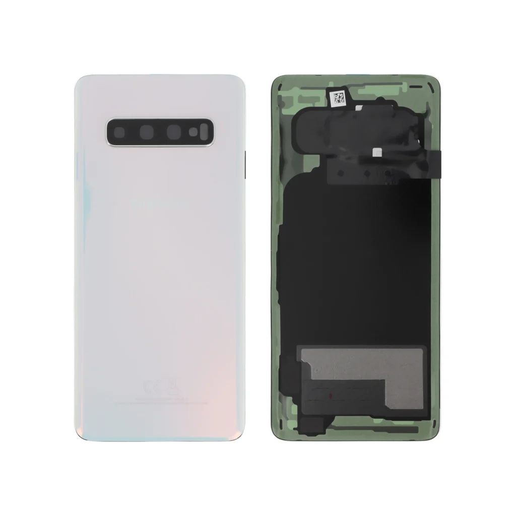Tampa Traseira para Samsung Galaxy S10 (G973F) - Branca (SERVICE PACK)