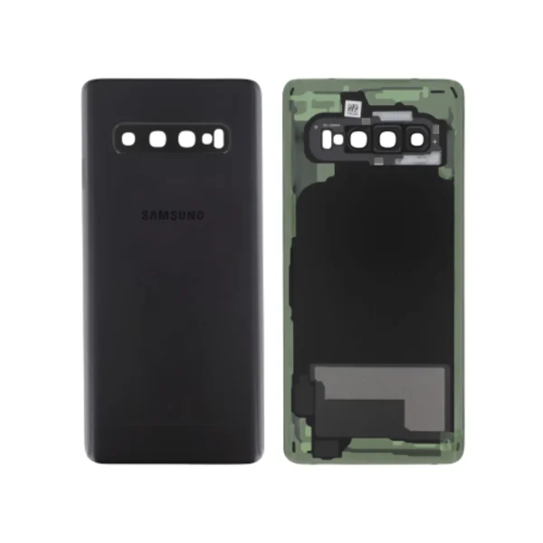 Tampa Traseira para Samsung Galaxy S10 (G973F) - Preta (SERVICE PACK)