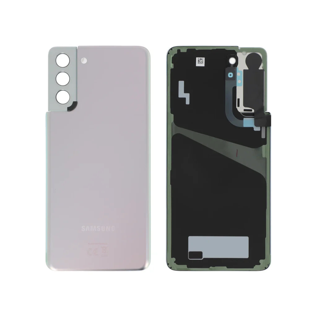 Tampa Traseira para Samsung Galaxy S21+ 5G (G996B) - Prateada (SERVICE PACK)