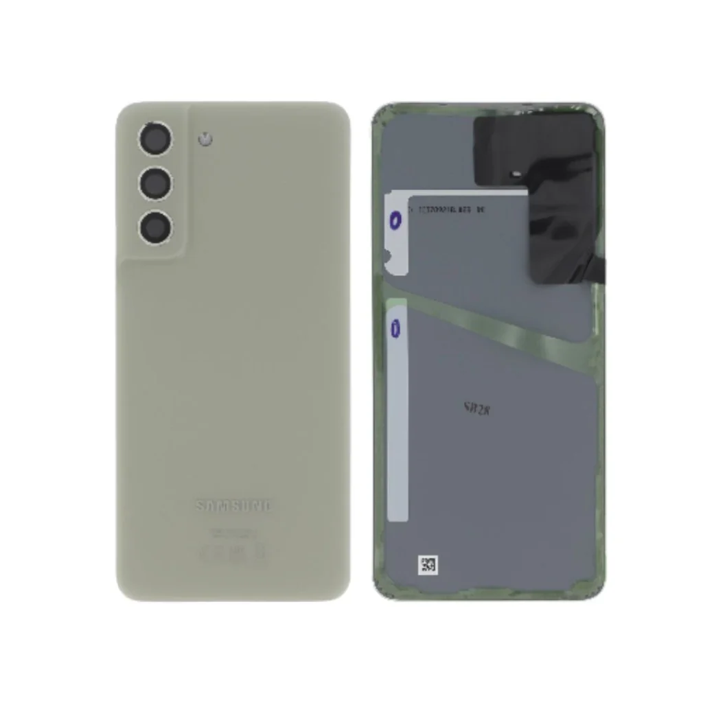 Tampa Traseira para Samsung Galaxy S21 FE (G990) - Verde Oliva (SERVICE PACK)