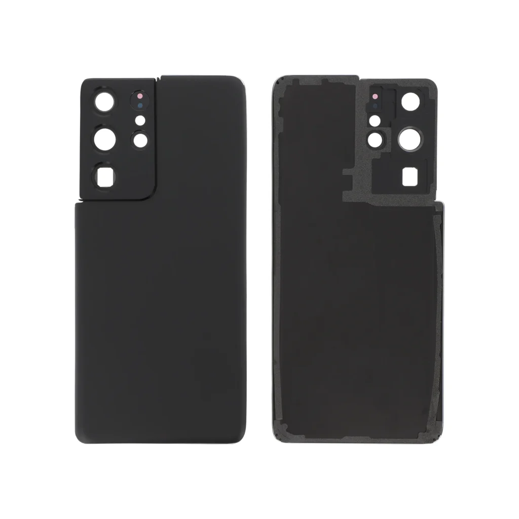 Tampa Traseira para Samsung Galaxy S21 Ultra 5G (Preta)