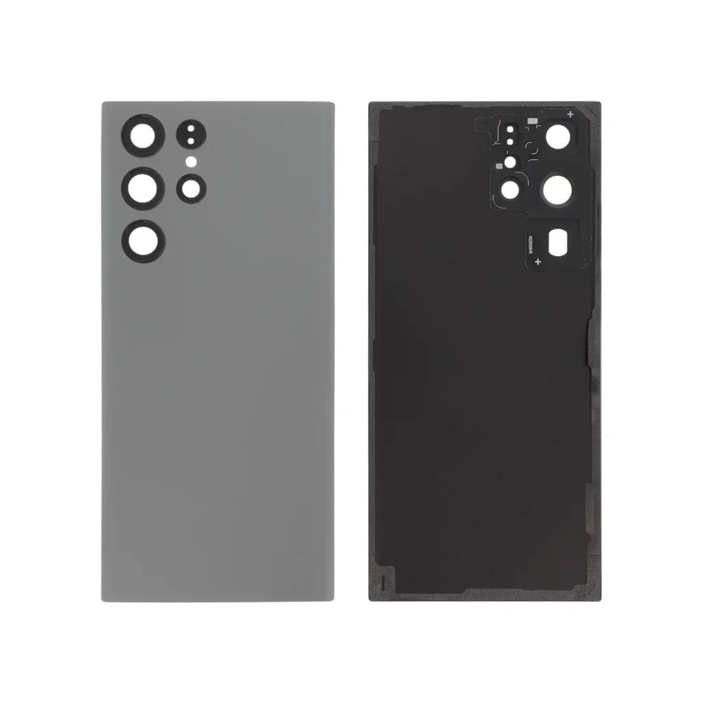 Tampa Traseira para Samsung Galaxy S22 Ultra (Grafite) - Sem Logótipo