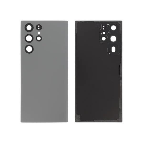 Tampa Traseira para Samsung Galaxy S22 Ultra (Grafite) - Sem Logótipo