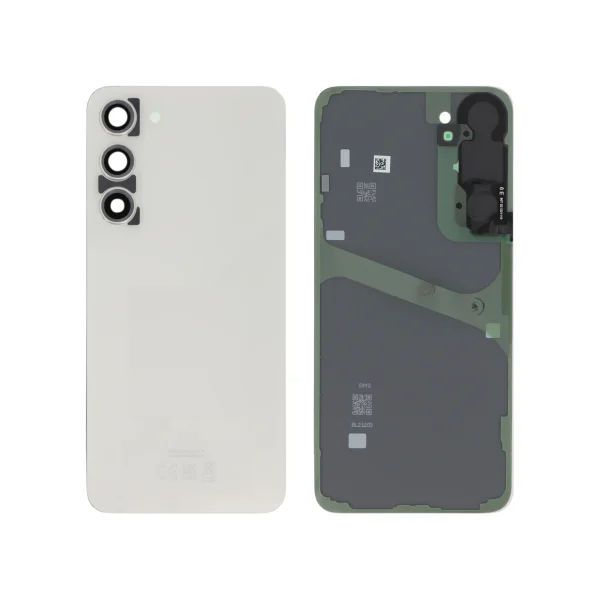 Tampa Traseira para Samsung Galaxy S23+ Creme (SERVICE PACK)